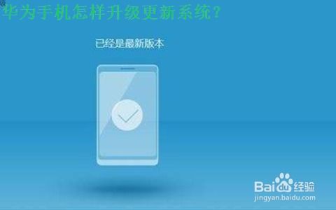 华为手机怎么刷新更新