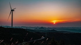 华为手机怎么摄影夕阳