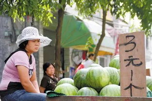 河南部分西瓜价格跌至1毛多一斤